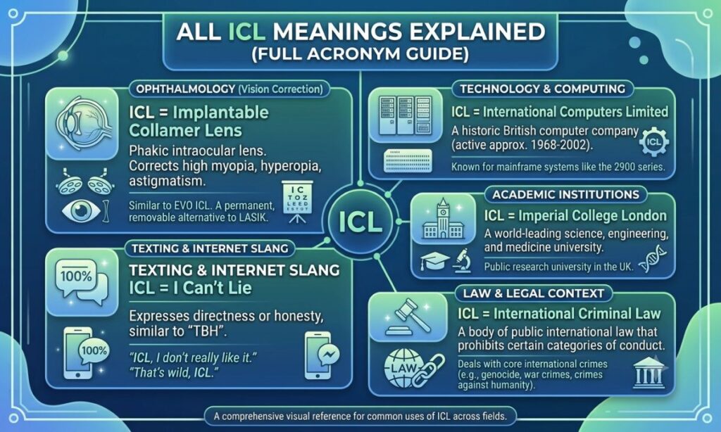 All ICL Meanings Explained