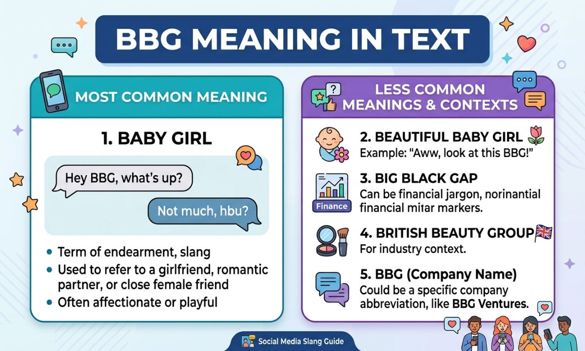 BBG Meaning in Text