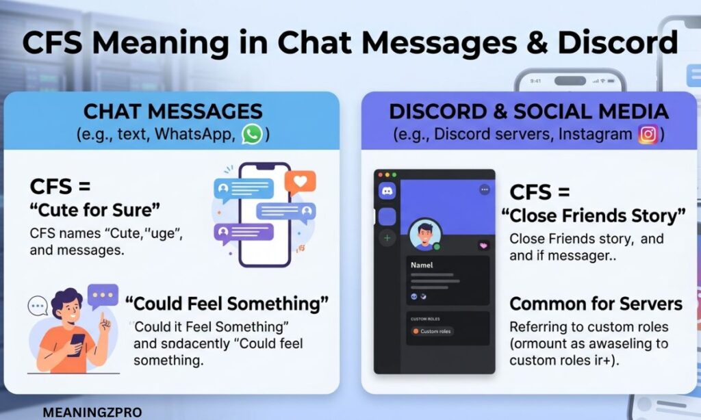 CFS Meaning in Chat Messages & Discord