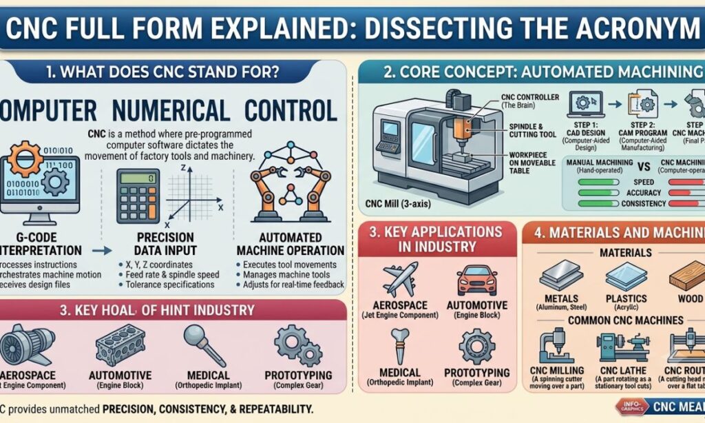 CNC Full Form Explained