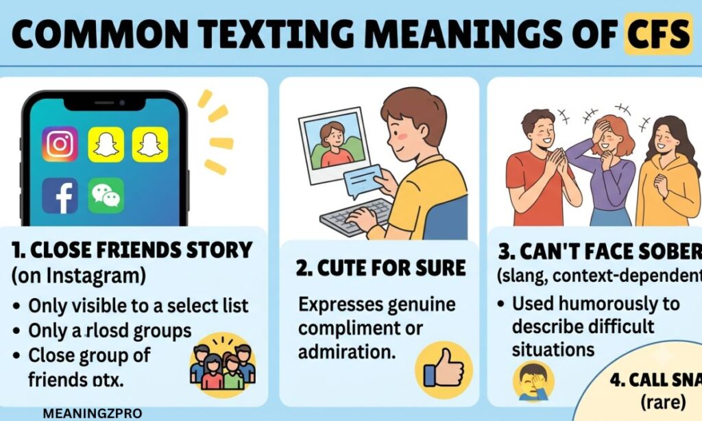 Common Texting Meanings of CFS