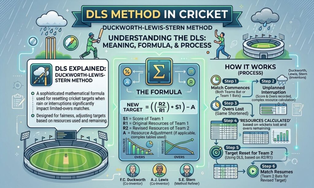DLS in Cricket: Duckworth–Lewis–Stern Method