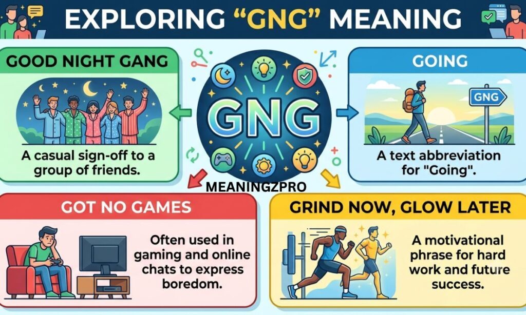 GNG Meaning in Text
