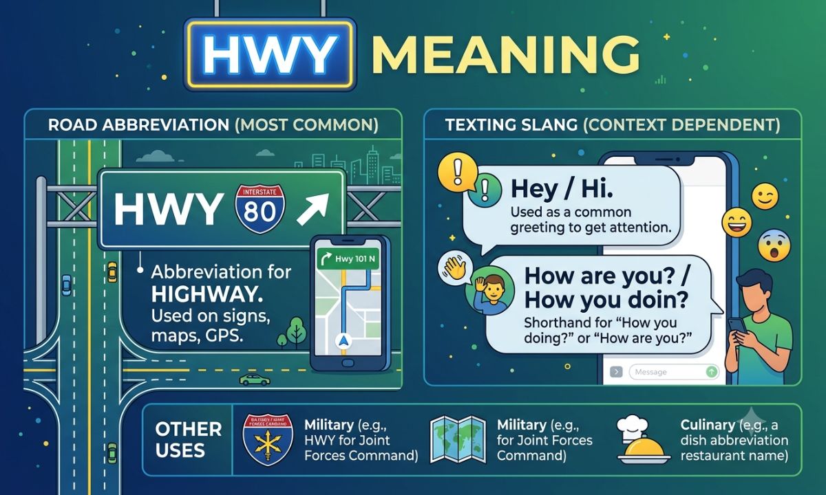 HWY Meaning