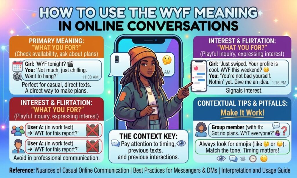 How to Use the WYF Meaning in Online Conversations