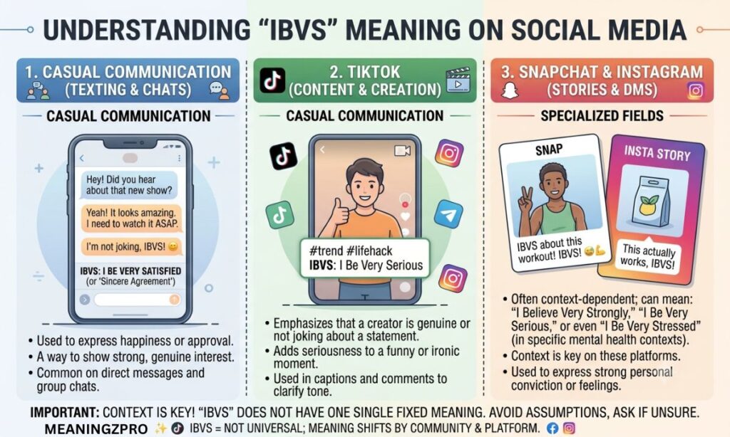 IBVS Meaning on Snapchat, TikTok and Instagram