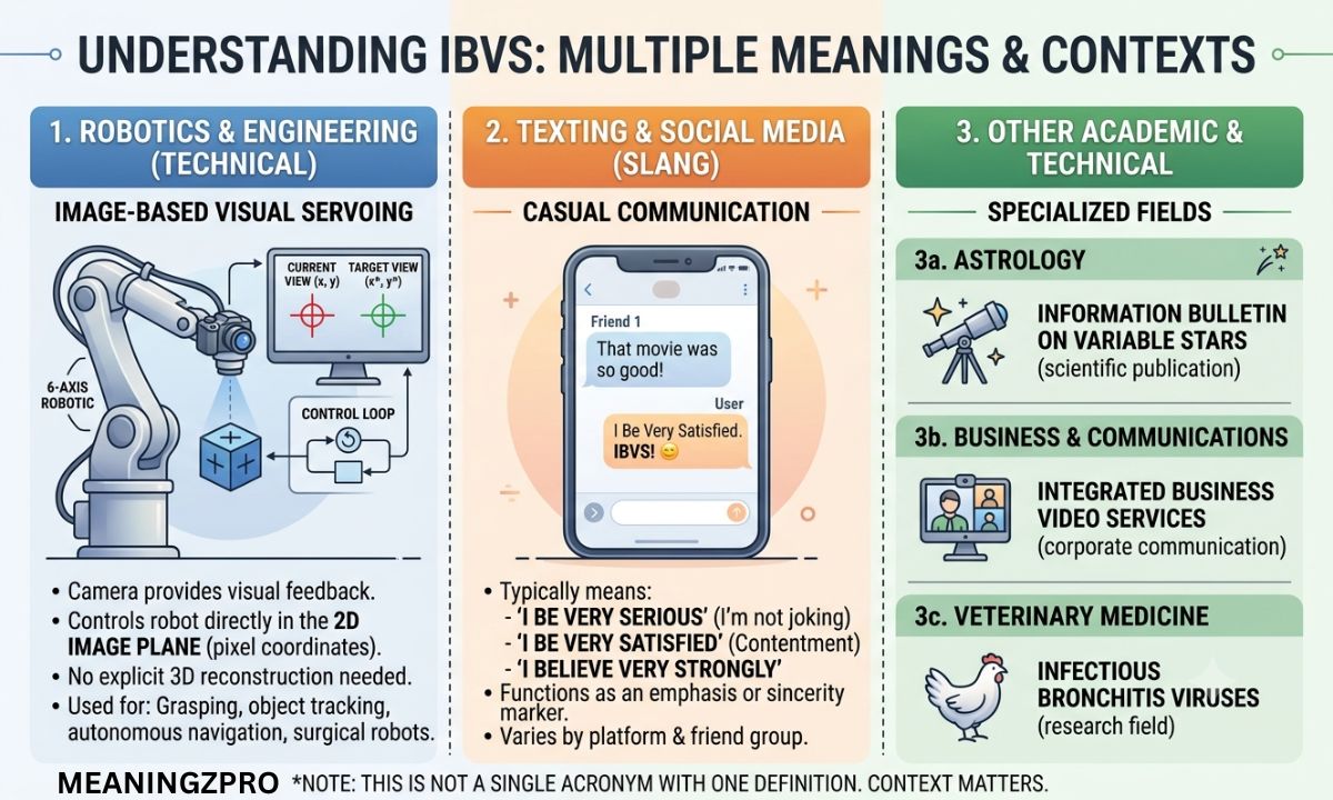 IBVS Meaning