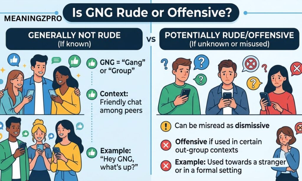 Is GNG Rude or Offensive?