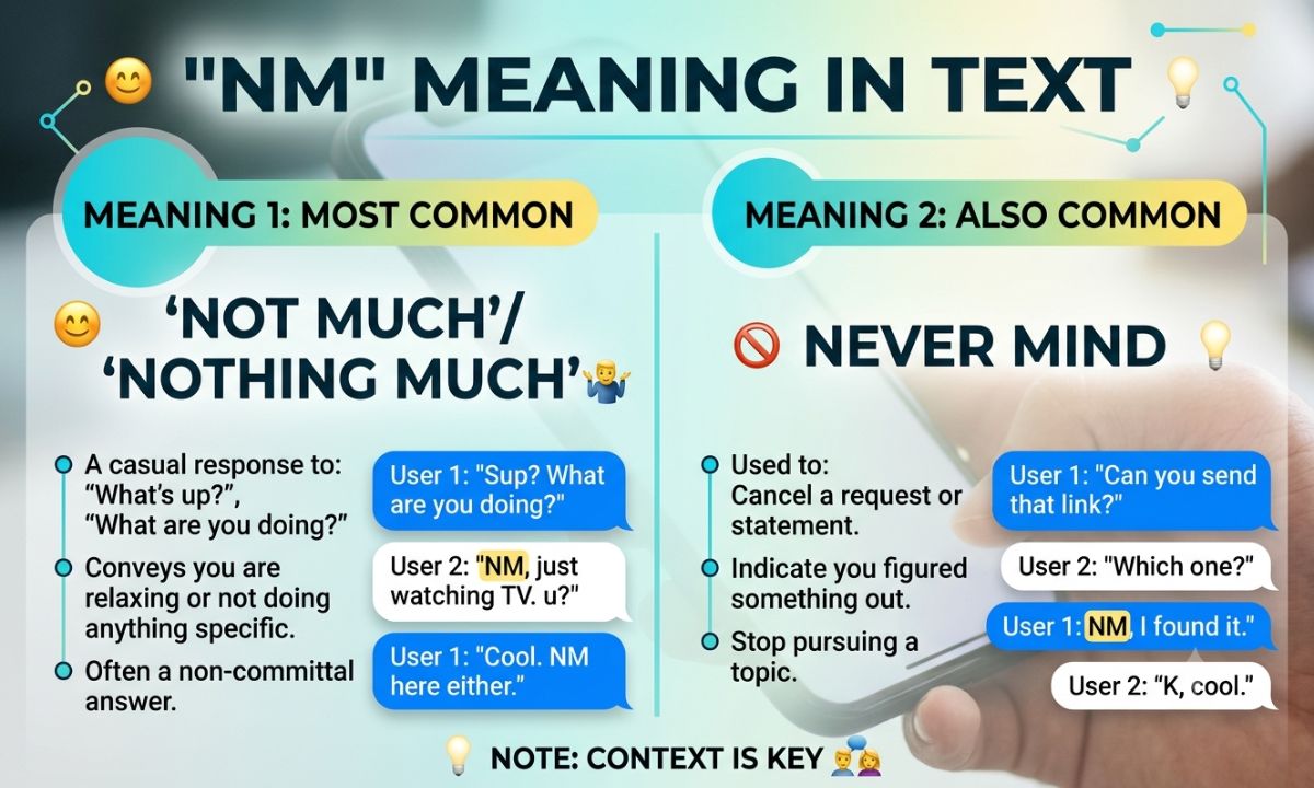 NM Meaning in Texting