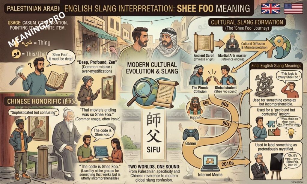 Shee Foo Meaning in English Slang