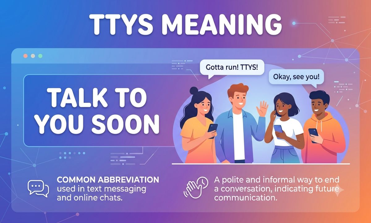 TTYS Meaning