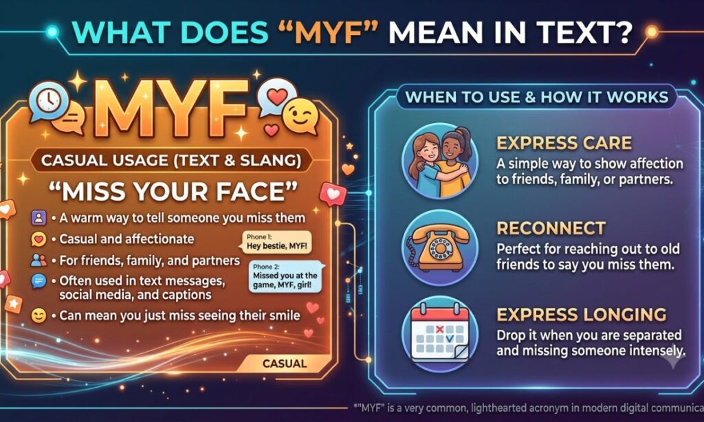 What Does MYF Mean in Text?