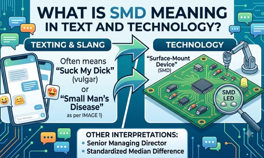 What is SMD Meaning in the Text?