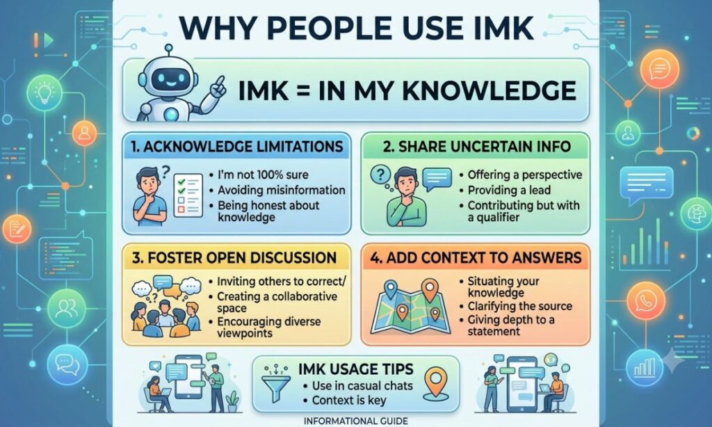Why People Use IMK