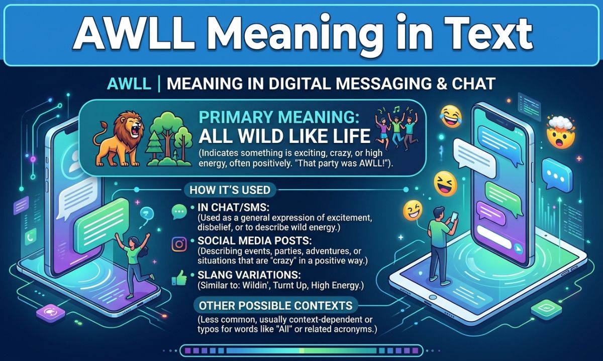 AWLL Meaning in Text