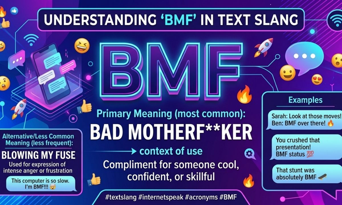 BMF Meaning in Text