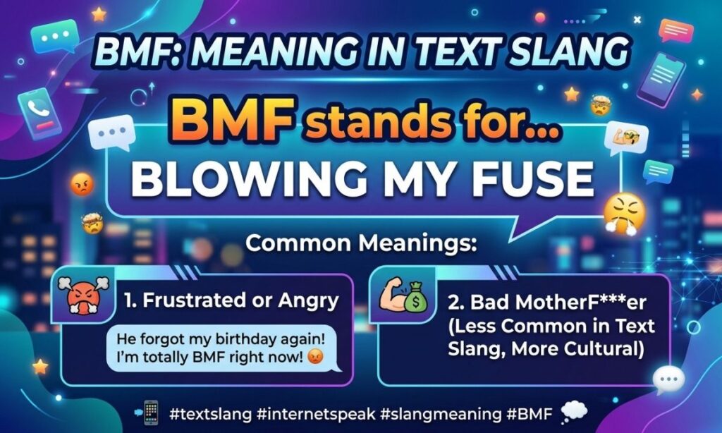 BMF Meaning in Text Slang