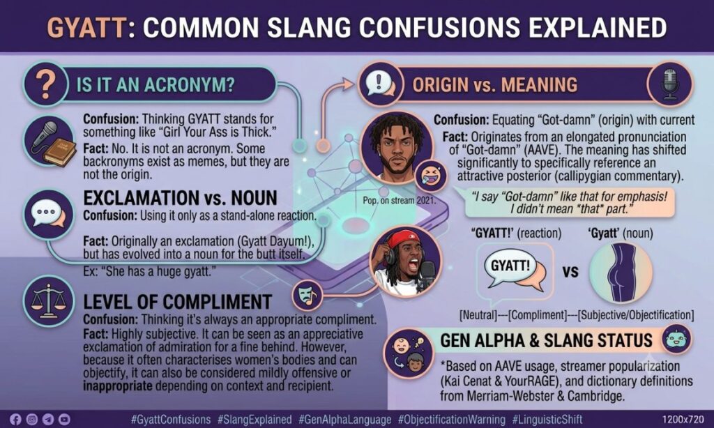 Common Confusions About Gyatt Meaning