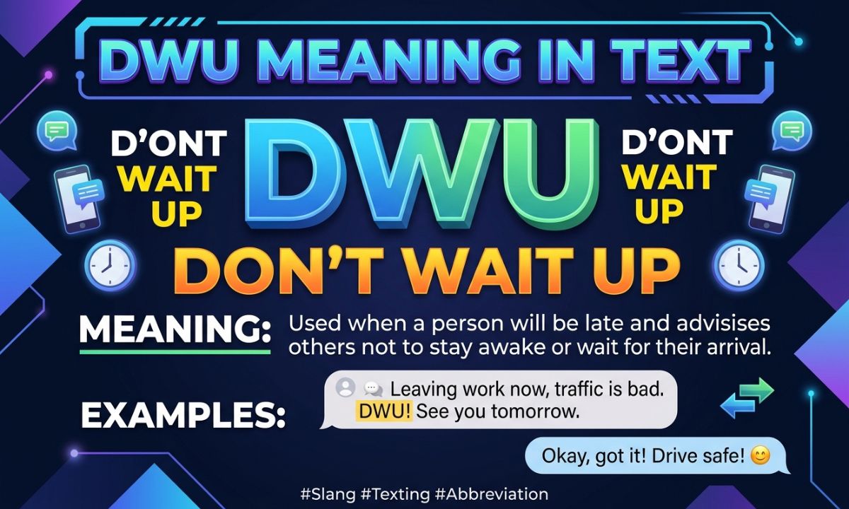 DWU Meaning in Text