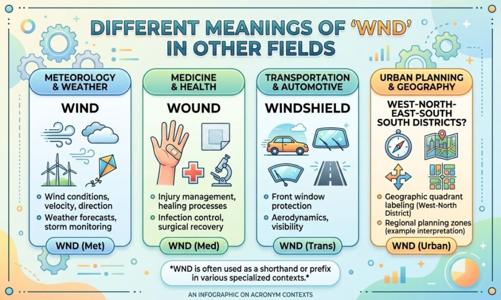 Different Meanings of WND in Other Fields