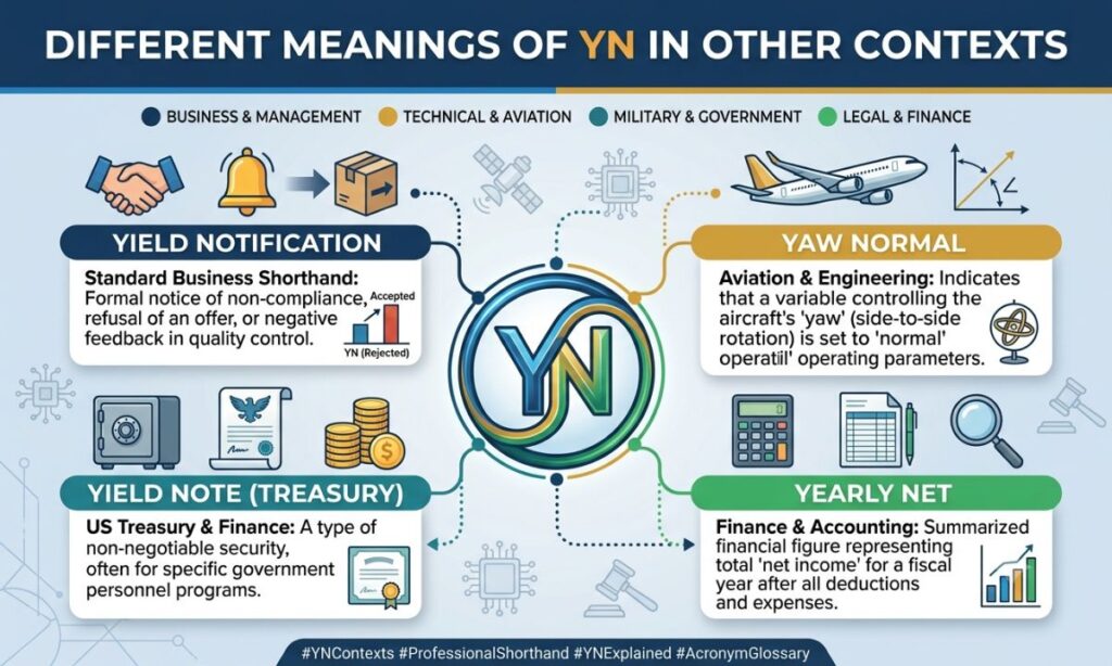 Different Meanings of YN in Other Contexts