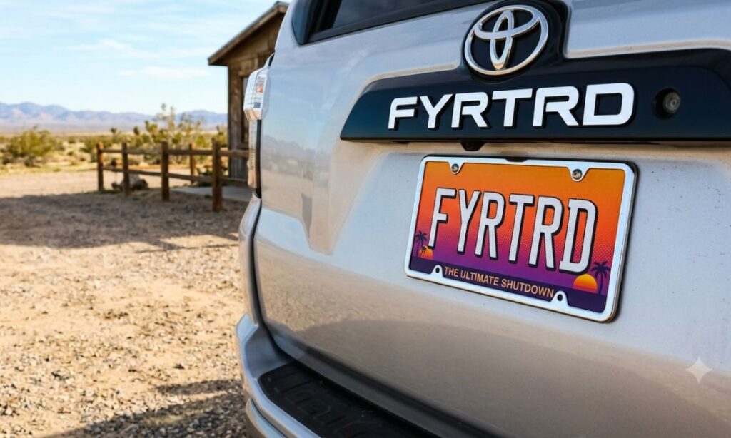 Fyrtrd Meaning License Plate