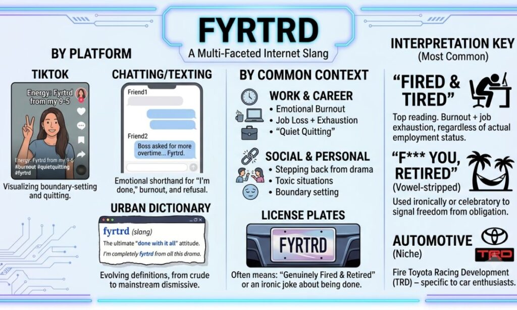 Fyrtrd Meaning by Platform and Context