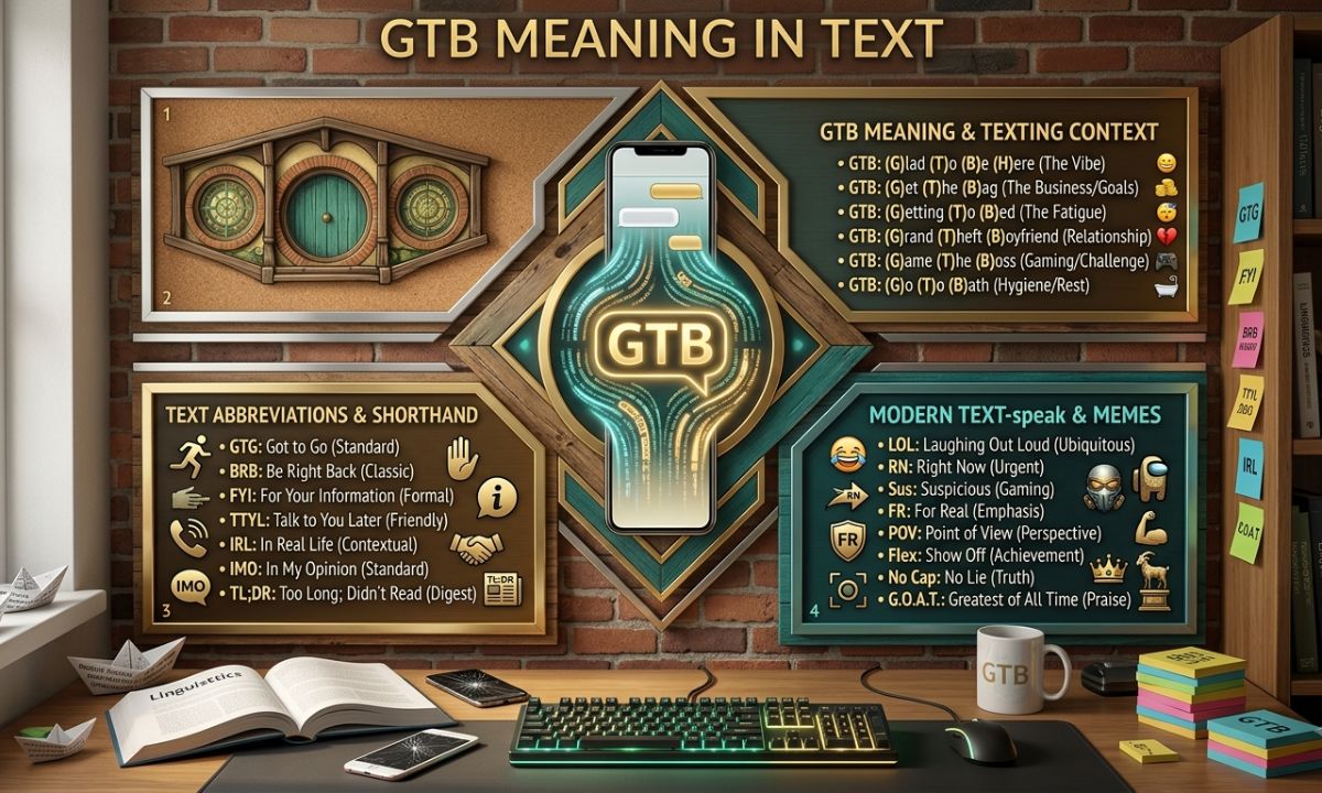 GTB Meaning in Text