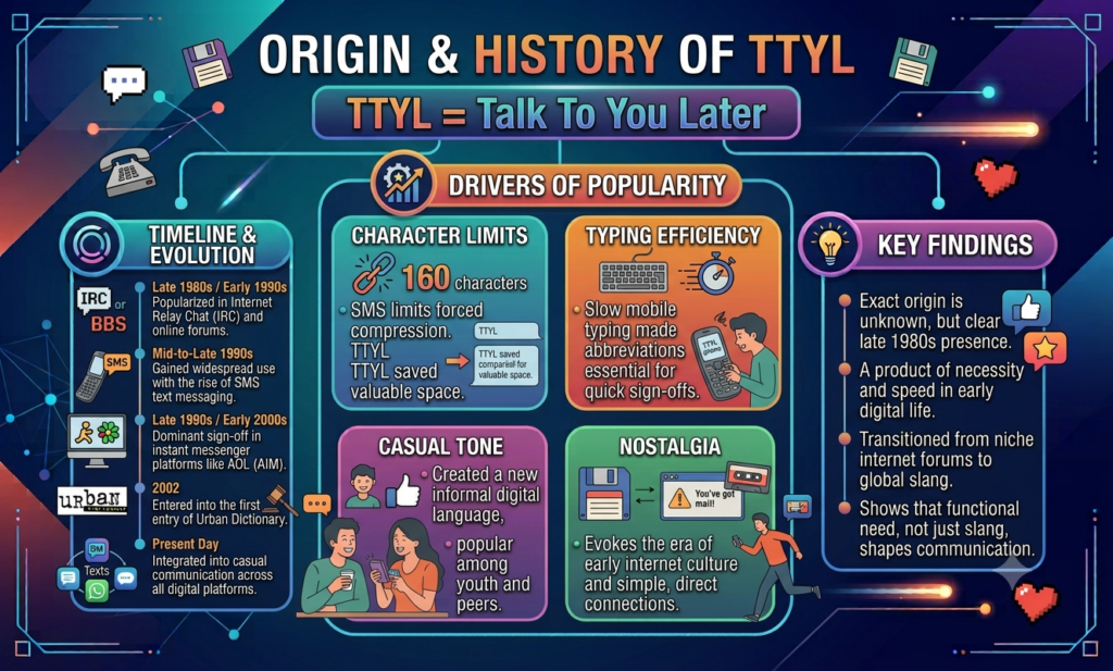Origin and History of TTYL