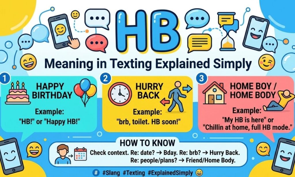 HB Meaning in Texting Explained Simply