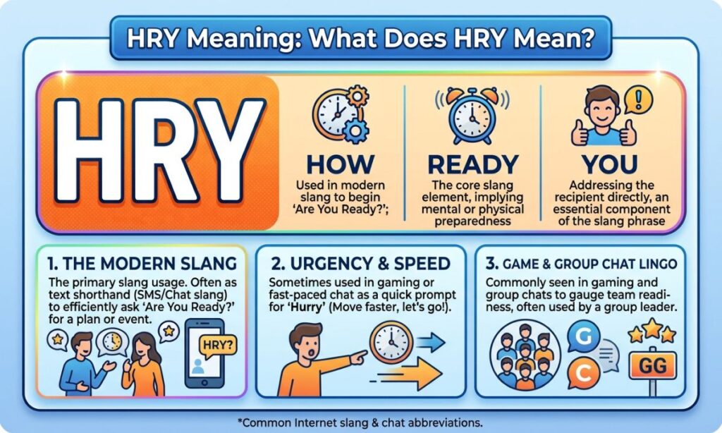 What Does HRY Mean in Slang?