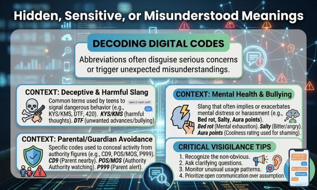 Hidden, Sensitive, or Misunderstood Meanings