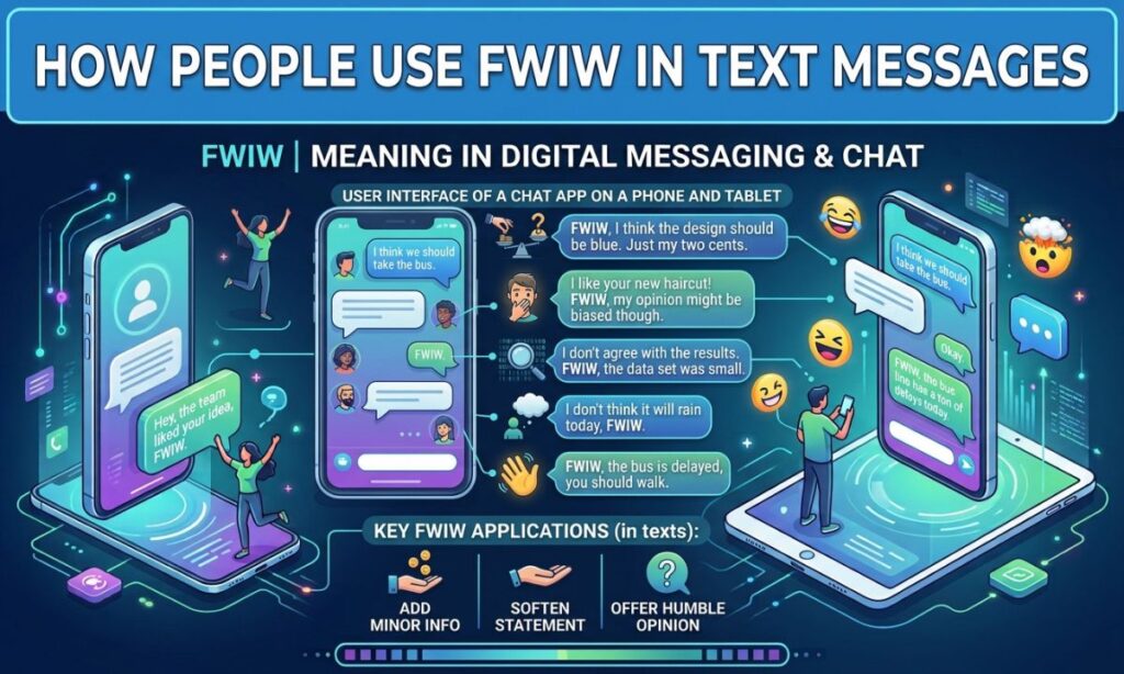 How People Use FWIW in Text Messages