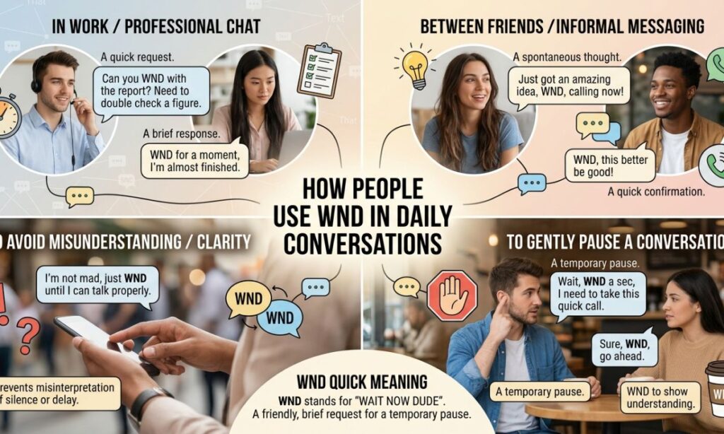How People Use WND in Daily Conversations