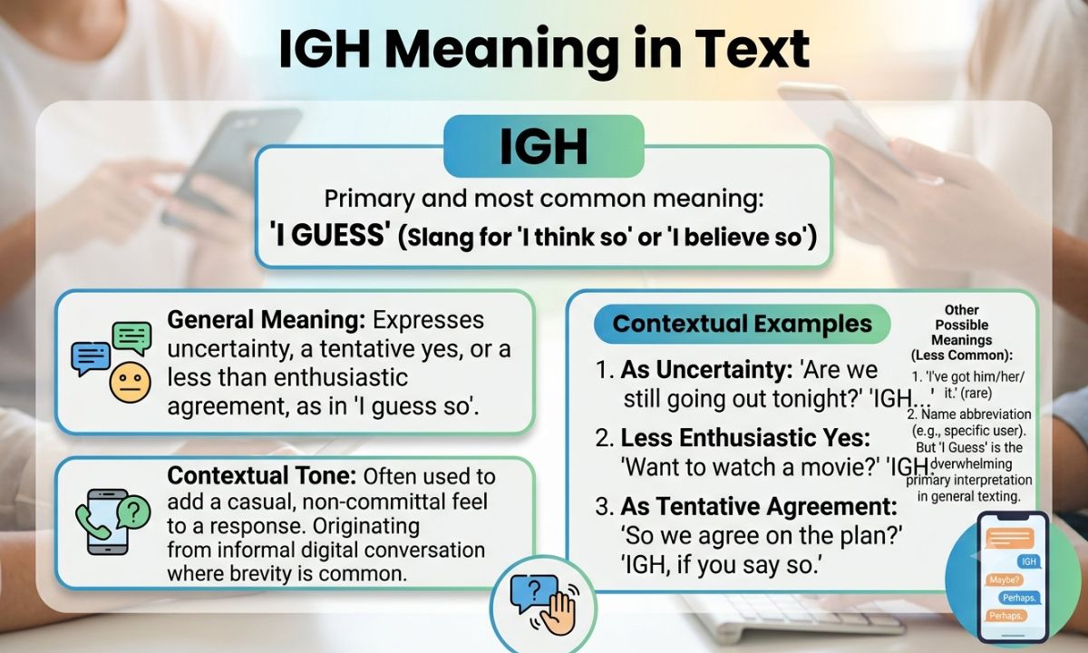 IGH Meaning in Text
