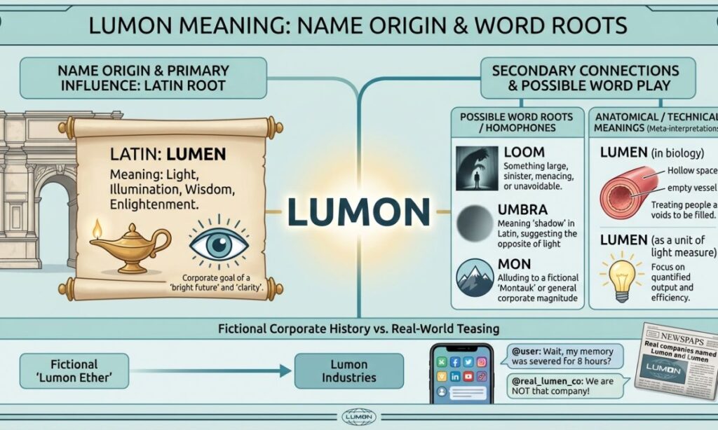Lumon Meaning: Name Origin and Possible Word Roots