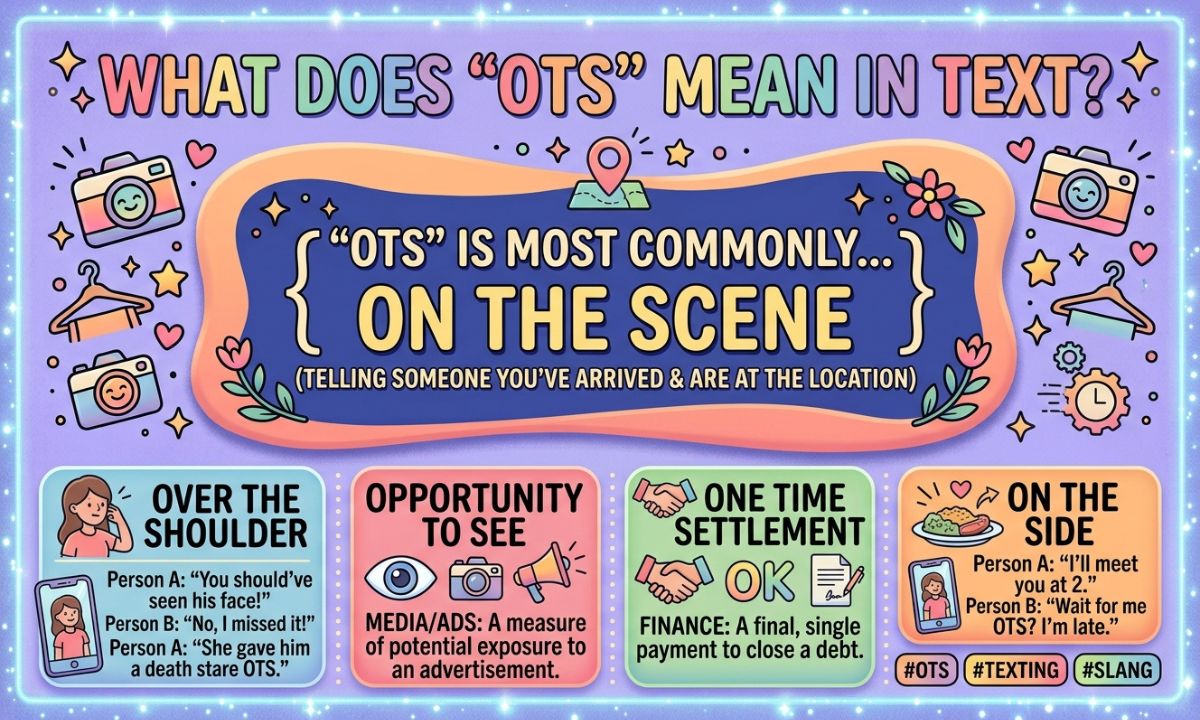 OTS Meaning in Text