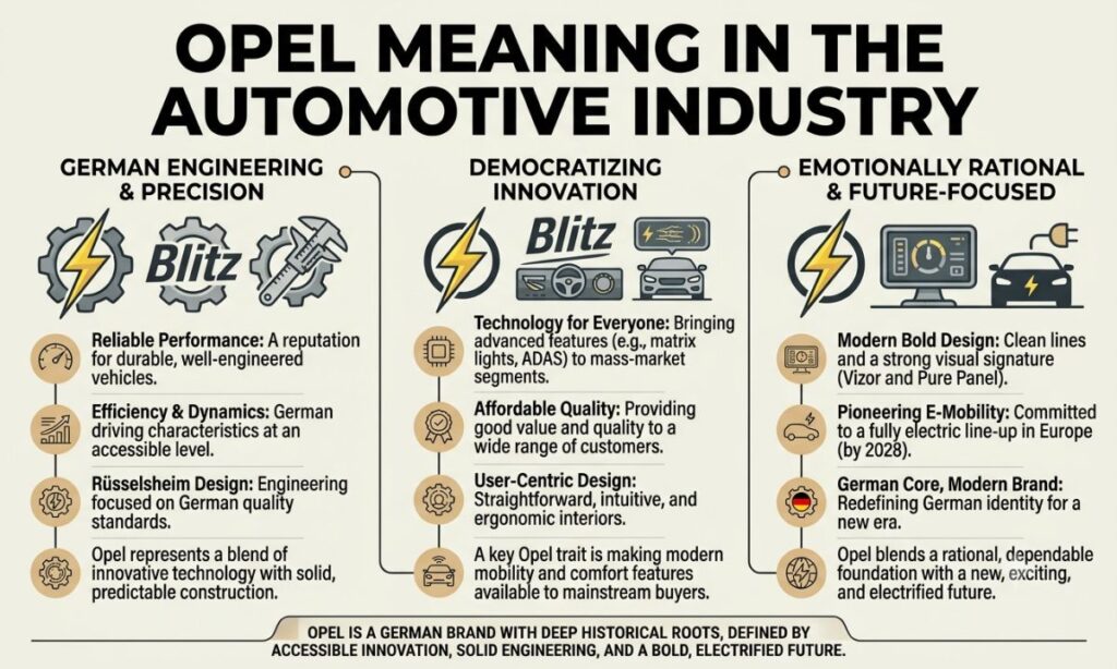 Opel Meaning in the Automotive Industry