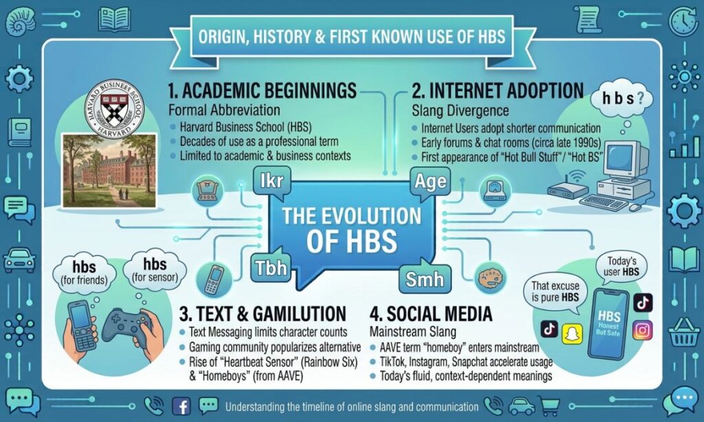 Origin, History & First Known Use of HBS