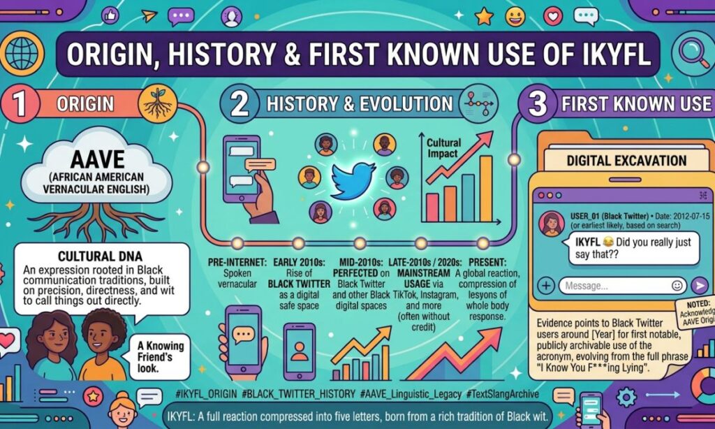 Origin, History & First Known Use of IKYFL