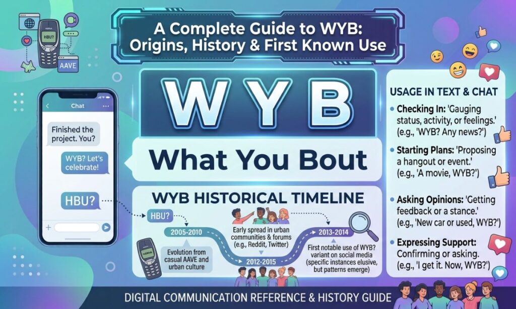Origin, History & First Known Use of WYB