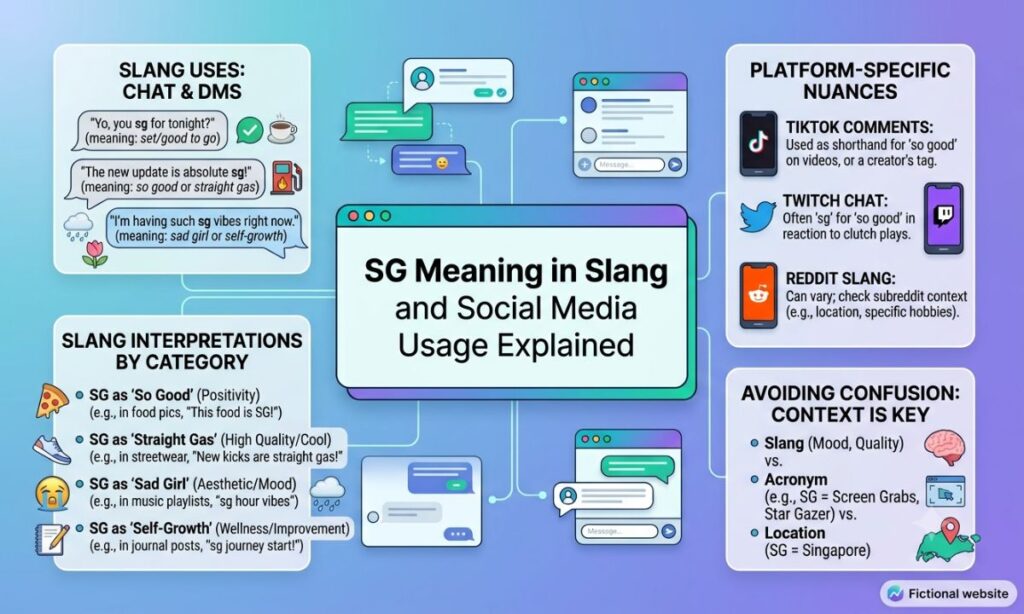 SG Meaning in Slang and Social Media Usage Explained
