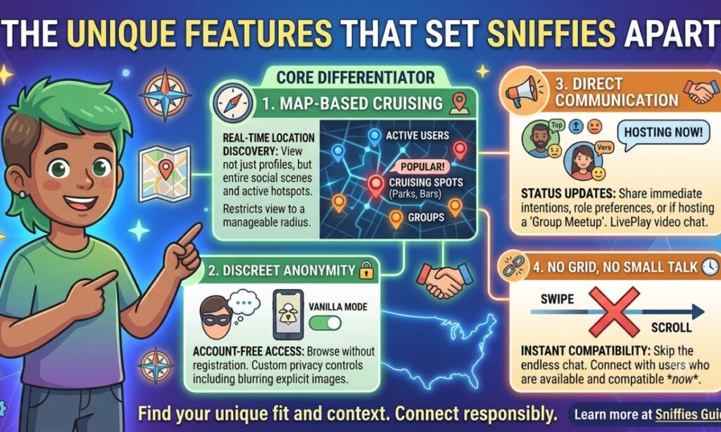 The Unique Features That Set Sniffies Apart