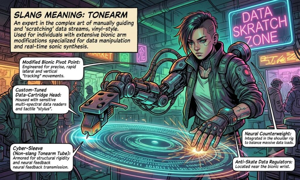 Tonearm Meaning in Slang