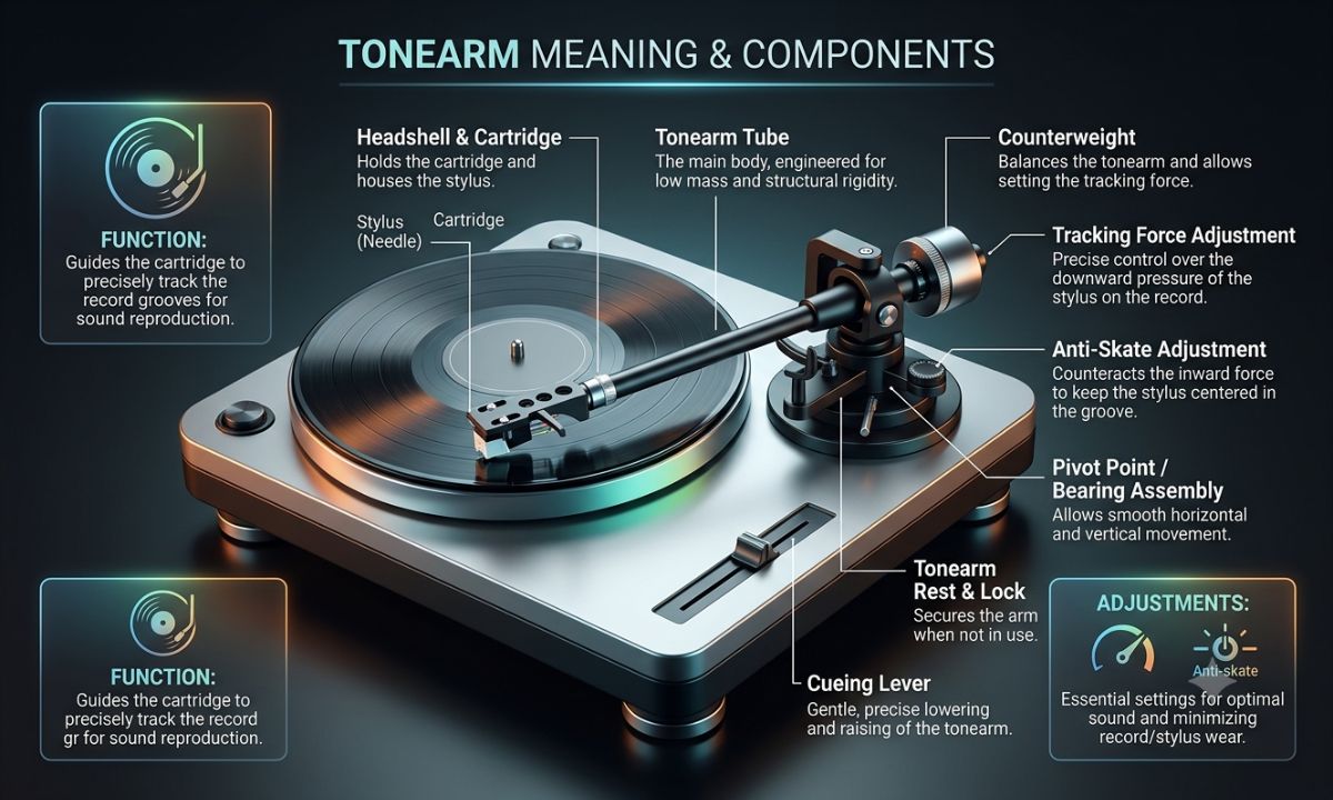 Tonearm Meaning