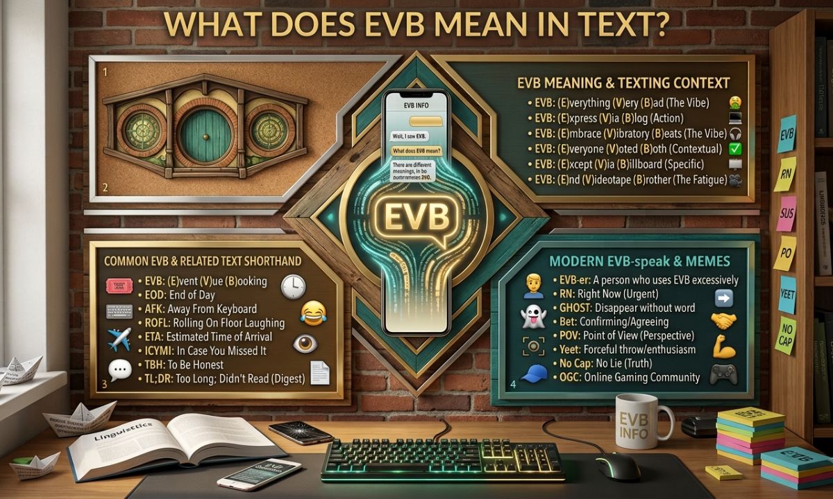What Does EVB Mean in Text?