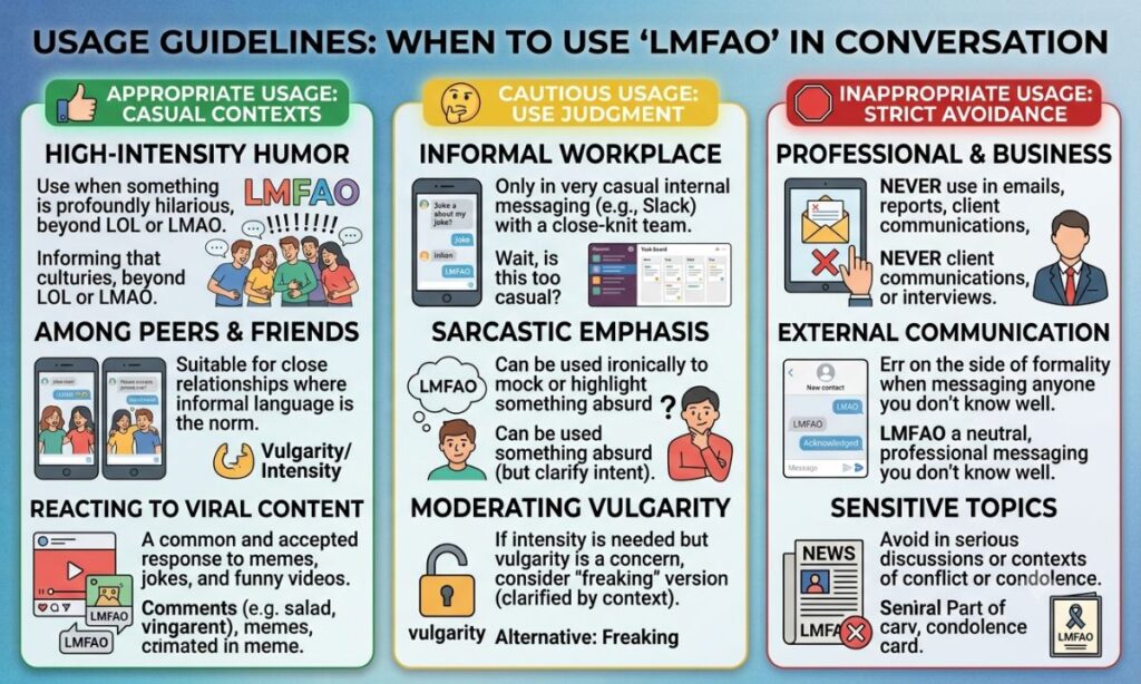 When Should You Use LMFAO in Conversation