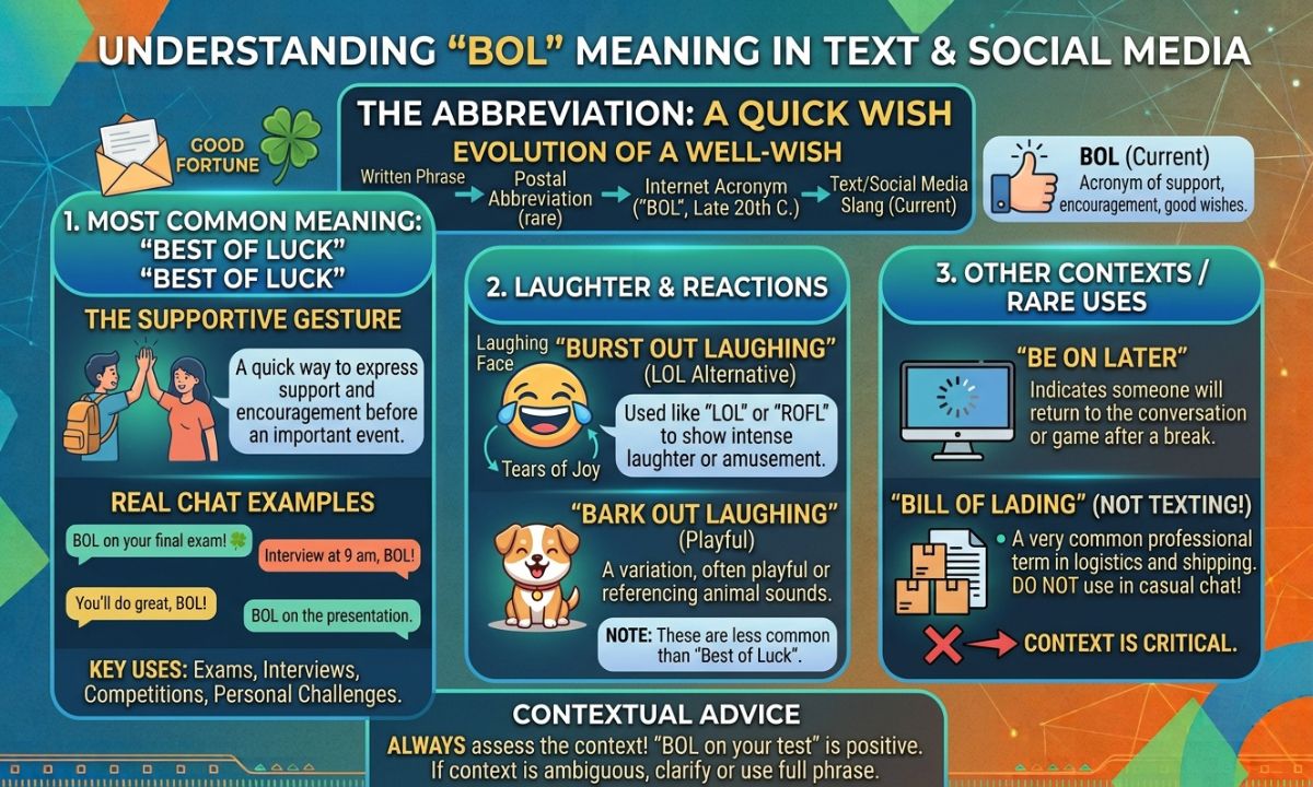 BOL Meaning in Text
