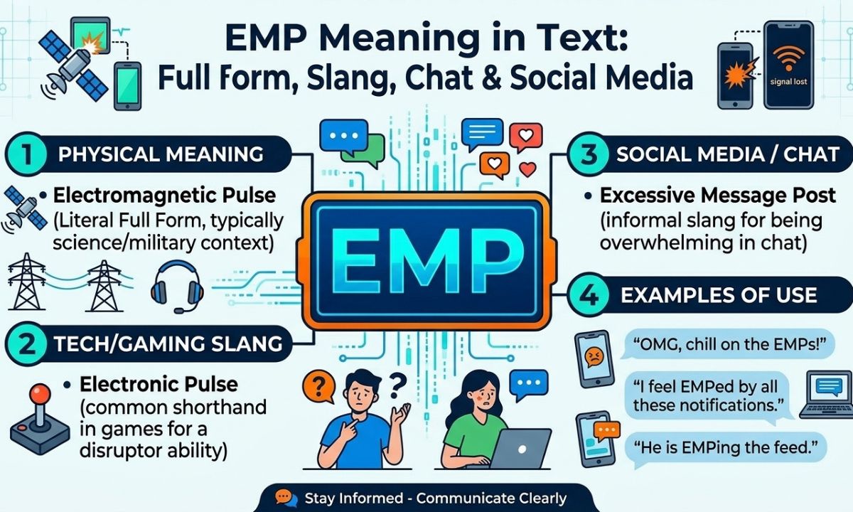 EMP Meaning in Text