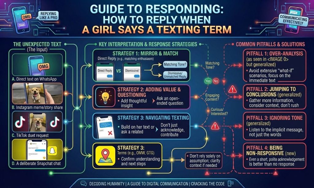 How to Reply When a Girl Says a Texting Term